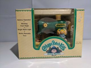 Vintage 1984 Cabbage Patch Kids Battery Operated Sewing Machine Rare
