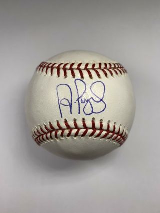Albert Pujols Autographed Major League Baseball Angels Cardinals