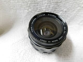 Vintage Asahi Takumar Lens 1:3 5/28 With Case