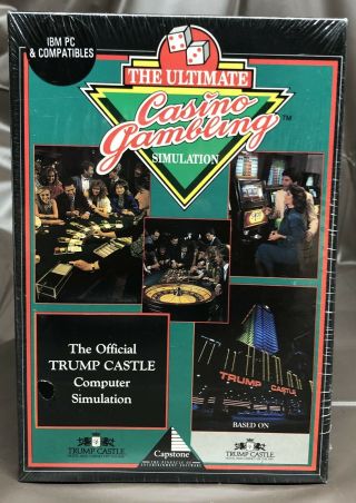 Vintage Capstonedonald Trumpcastle Ultimate Casino Gambling Simulation Ibmpc Nib
