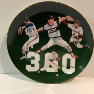 Tom Seaver Hand Signed 300 Win 10 " Plate Hackett 150a/1200 Signature Edition