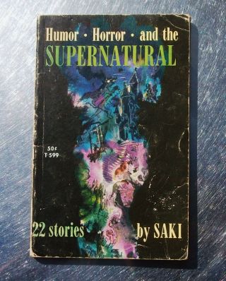 Saki Humour Horror And The Supernatural 22 Stories Scholastic Vintage Pb