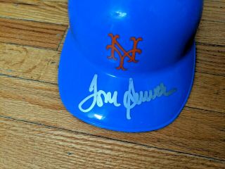 1969 Mets - - Tom Seaver Signed Autographed Mlb Helmet