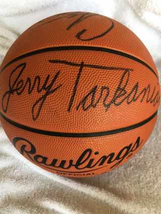 Jerry Tarkanian Fresno State Signed Basketball