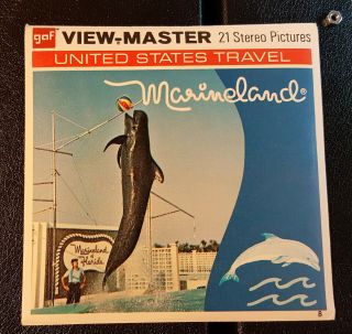 Marineland Of Florida Vintage View - Master Reel Pack A964 Gaf G3 W/ Booklet