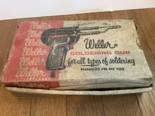 Vintage Weller D550 240/325 Watt Soldering Gun With Wire Paste