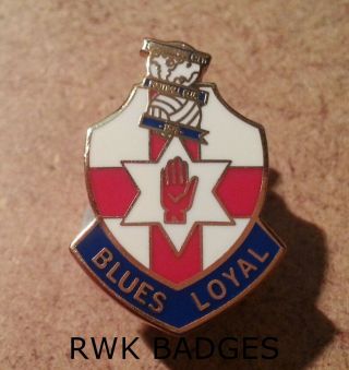 Birmingham City - Loyal Blues Vintage Supporters Enamel Badge