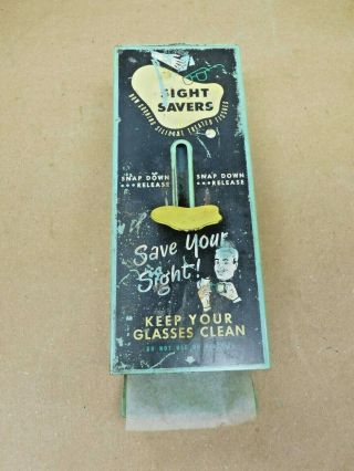 Vintage Sight Saver Lens Tissue Dispenser
