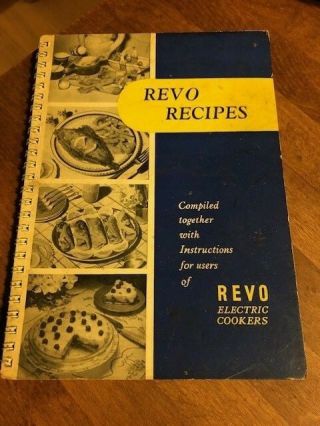 Vintage Recipe / Cookery Book – Revo Recipes – Revo Electric Cookers