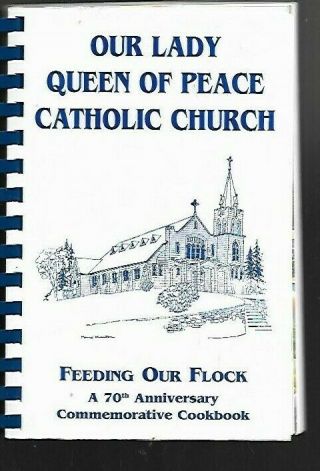 L9 - Vintage 1998 Our Lady Queen Of Peace Catholic Church Boothbay Harbor Maine