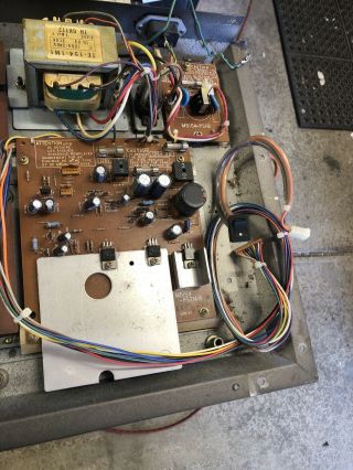 Casio Cz - 1 Vintage Analog Synthesizer Parts - Power Supply Board,  Transformer