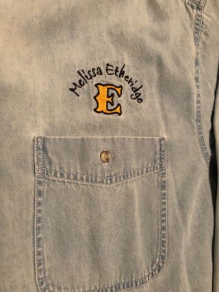 Vintage Melissa Etheridge Denim Shirt L/s Xl