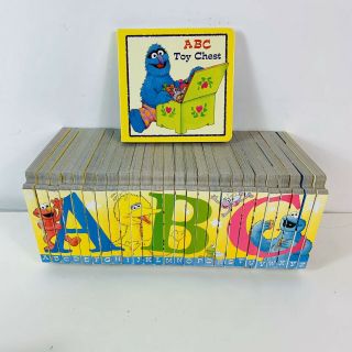 Sesame Street Abc Board Books Set Of 26 Alphabet Vintage,  Bonus Book