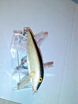 OLD LURE VINTAGE RAPALA COUNTDOWN SHAD GOLD/BLACK 2 3/4 INCHES LONG GREAT BAIT 2