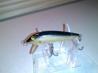 OLD LURE VINTAGE RAPALA COUNTDOWN SHAD GOLD/BLACK 2 3/4 INCHES LONG GREAT BAIT 3