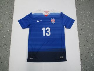 Vintage Nike Usa National Football Team Alex Morgan Large Womens Jersey 2015 Kit