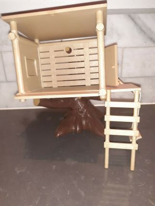 Rare - Calico Critters Sylvanian Families Vintage Owl Tree House1986