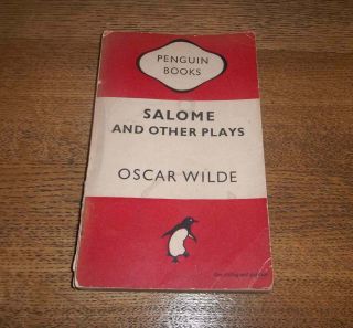 Vintage Penguin Book Salome And Other Plays Oscar Wilde 1st Edition