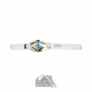 Hulk Hogan Autographed Wwe Championship Belt - Jsa