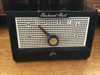 Vintage 1957 Packard Bell Radio 5r1 -