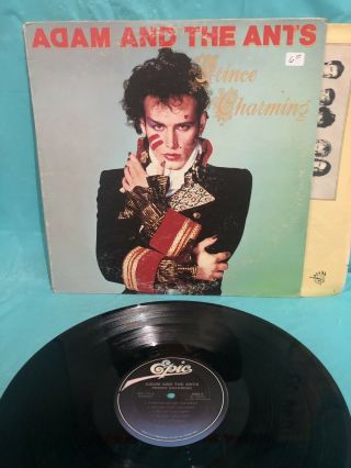 Adam And The Ants - Prince Charming - Vintage Vinyl Lp