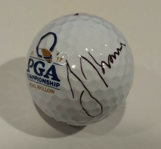Justin Thomas Signed Autographed 2017 Pga Championship Golf Ball Golfer