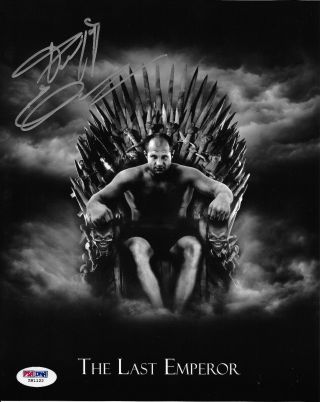 Fedor Emelianenko Signed 8x10 Photo Psa/dna Game Of Thrones Picture Pride Fc