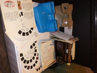 Vintage Sawyer Lighted Stereo View Master Set Includes (2) Extra Viewers