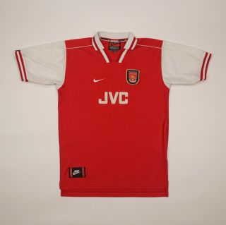 Vintage Vtg Arsenal 1996 1997 1998 Home Football Soccer Shirt Jersey Nike Kit