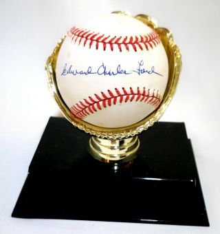 Full Name Signed Whitey Edward Charles Ford American League Baseball Psa/dna