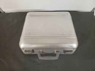 Vintage Tokyo Lock Aluminium Briefcase Suitcase Made In Japan Includes 2 Keys