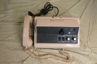 Vintage Johnson Messenger 132 Cb Radio Base Station Transceiver Phone -
