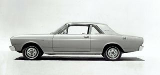 1965 Vintage Photo View Of The 1966 Ford Falcon Futura Sports Coupe Car