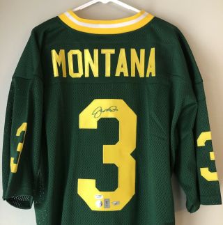Joe Montana Signed Autographed Notre Dame Auto Football Jersey (jsa & Fanatics)