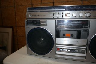 Vintage AIWA Stereo 600 Radio Cassette Recorder Boombox CS - 600U TO RESTORE PART 3