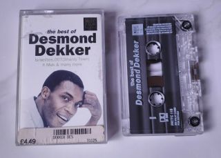 Desmond Dekker - The Best Of Vintage Cassette Tape