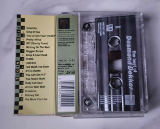 Desmond Dekker - The Best of Vintage Cassette Tape 3