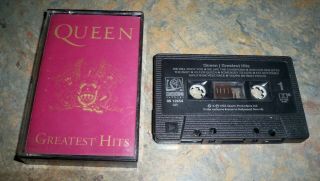 Queen Greatest Hits Vintage Audio Tape Cassette