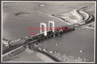 Vintage Kent Photograph,  Aerial View Of The Kingsferry Bridge,  Sheerness