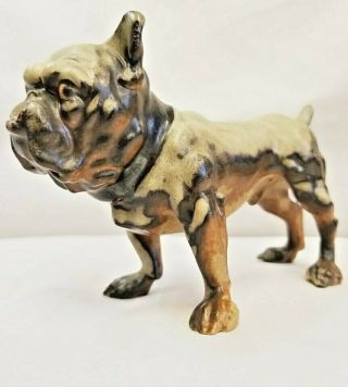 Vintage Royal Copenhagen Bing Grondahl B&g Bulldog Dog Porcelain Figurine