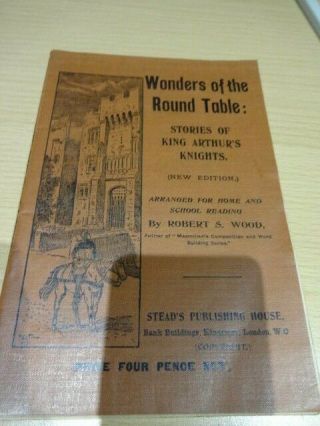 King Arthur Knights Wonders Of The Round Table Vintage
