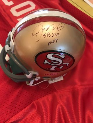 Joe Montana Signed San Francisco 49er 