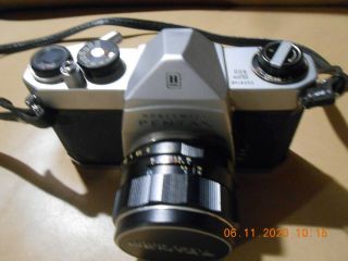 Vintage Honeywell Pentax Sp 500 35mm Slr Camera With - Takumar Lens