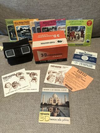 Vintage 3d Dimension View - Master Viewer Model E 1950s Vacationland Series