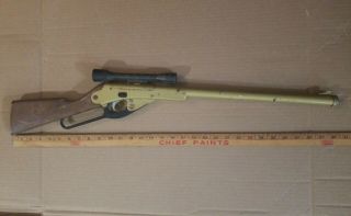 VINTAGE DAISY BB GUN MODEL No.  104 GOLDEN EAGLE with SCOPE 2