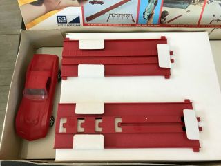 MPC 4000 DYNO RACER TRACK w/ Red CORVETTE Vintage Set from 1960s - 3