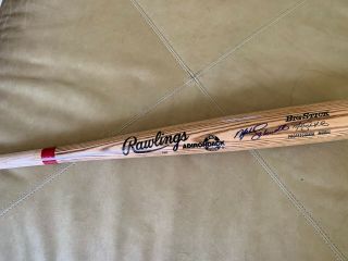 Mike Schmidt Signed Autographed Full Size Rawlings Adirondack Big Stick
