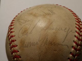 1978 York Yankees Team Signed Baseball Munson Lyle Guidrey