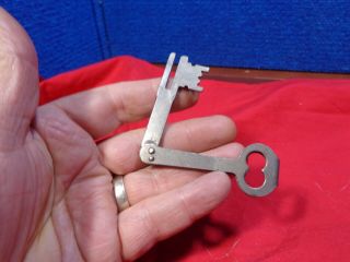 Vintage Folding Key Skeleton Key F - 1 2