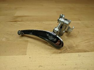 Campagnolo Nuovo Record Front Derailleur Vintage 70s Campy Clamp - On 28.  6mm E2